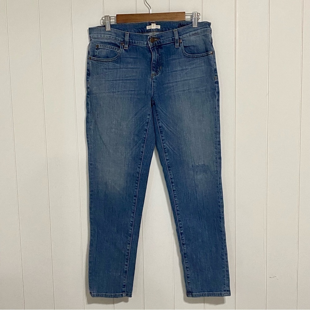 Eileen Fisher Organic Cotton stretch cropped jeans size 4